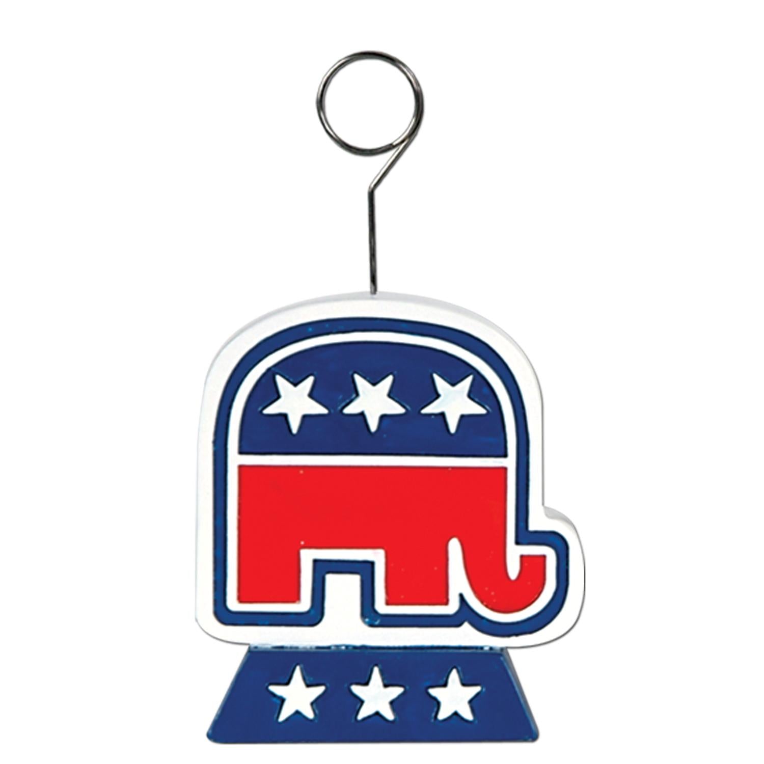 Beistle Republican Photo/Balloon Holder