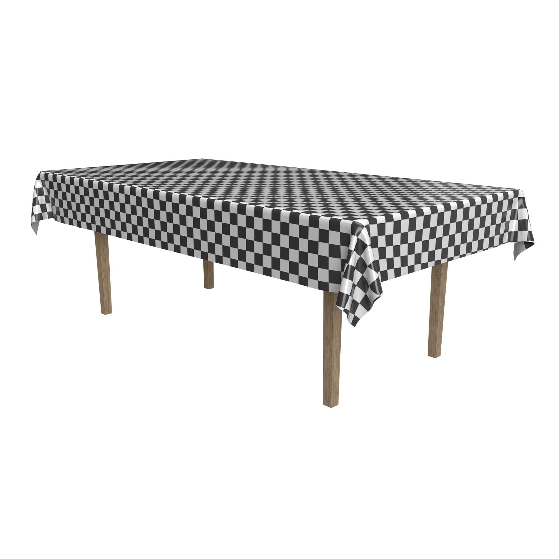 Beistle Checkered Party Tablecover