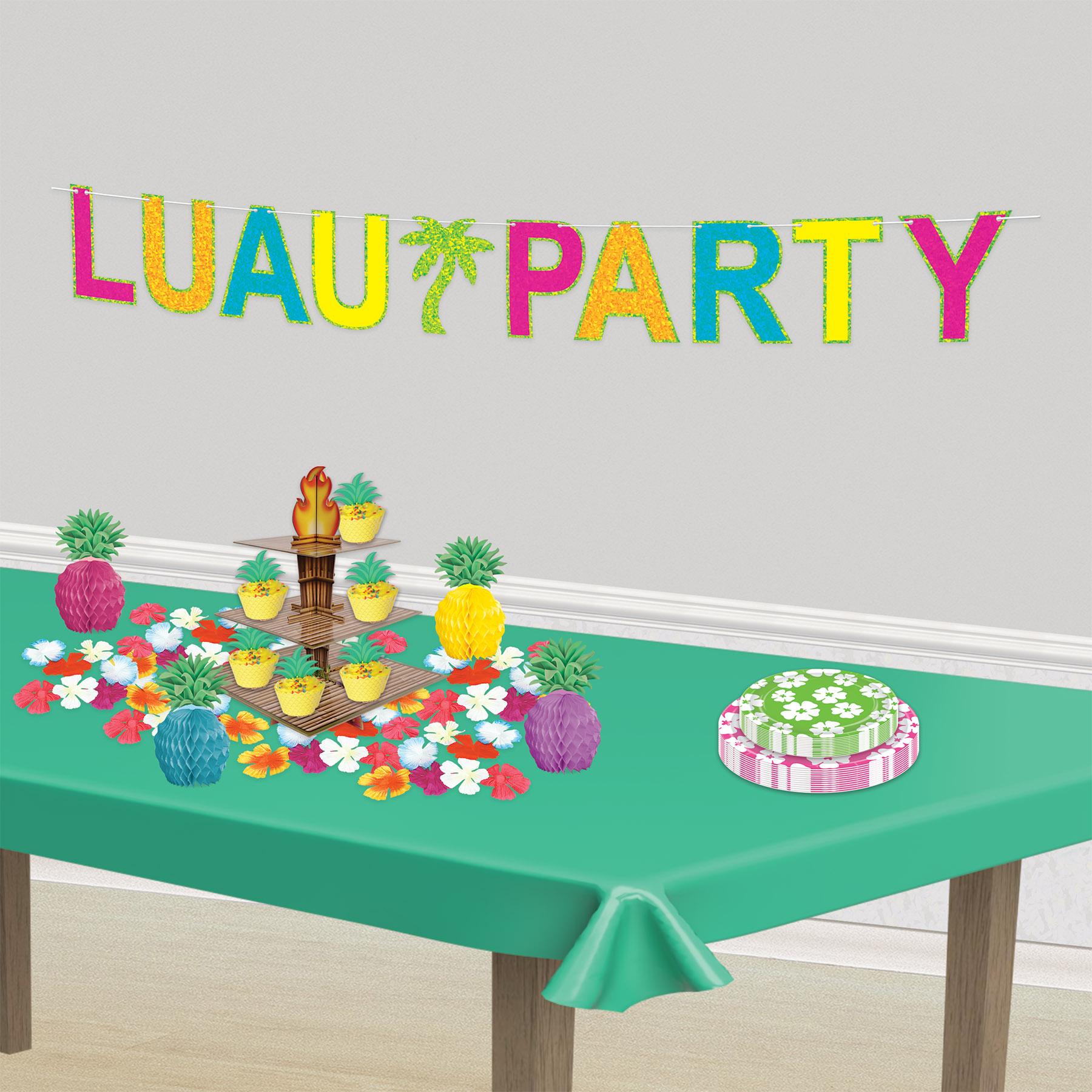 Beistle Green Plastic Party Table Roll