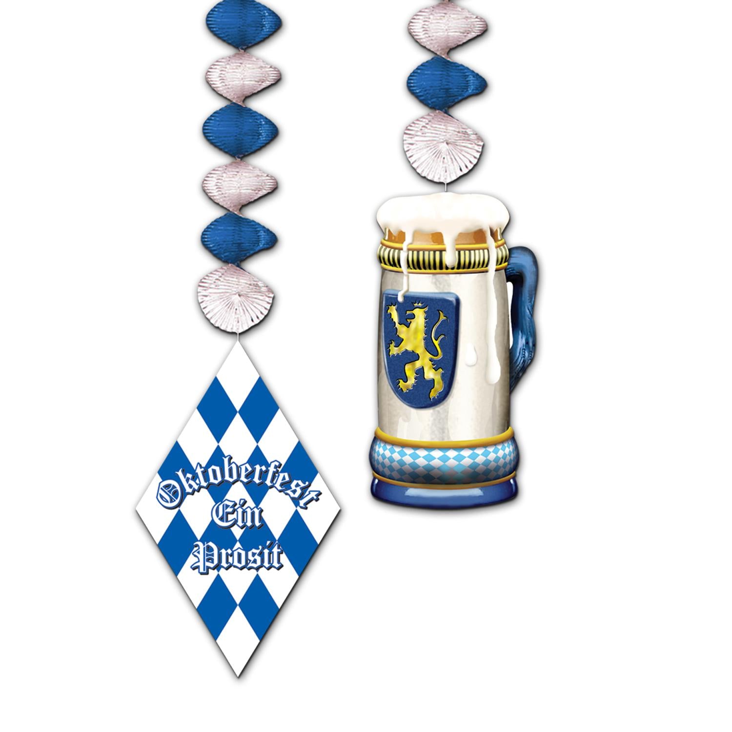 Beistle Oktoberfest Danglers (2/Pkg)