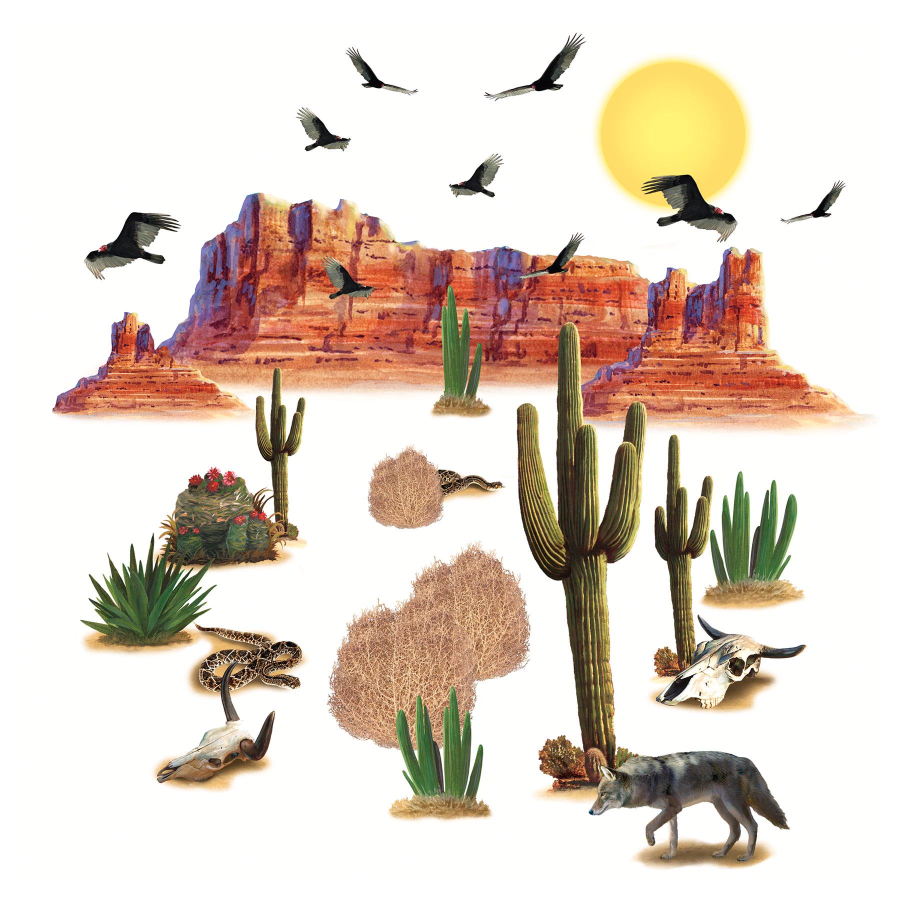 Beistle Wild West Desert Party Props (29/Pkg)