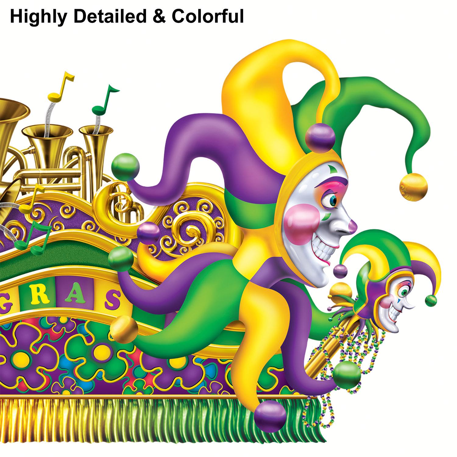 Beistle Mardi Gras Float Props (2/Pkg)