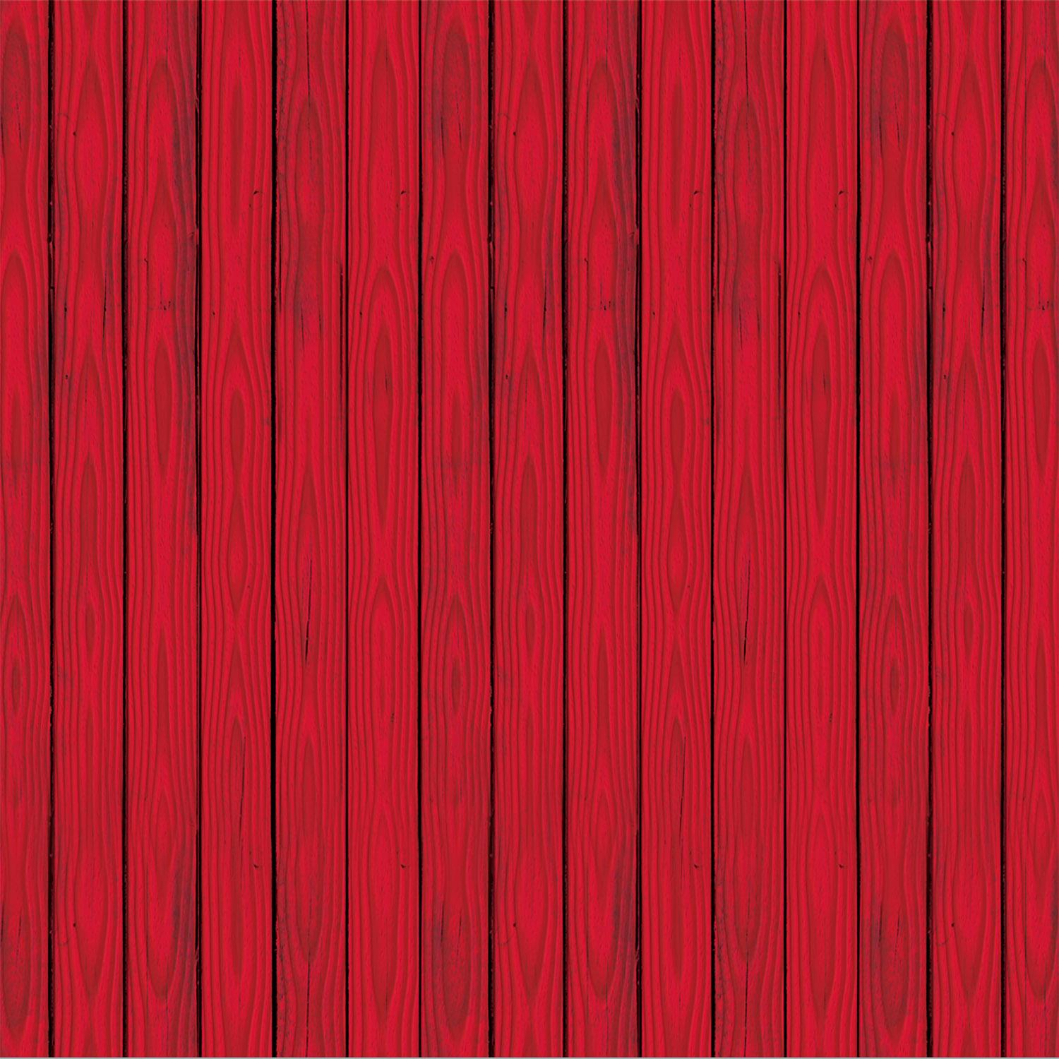 Beistle Red Barn Siding Party Backdrop