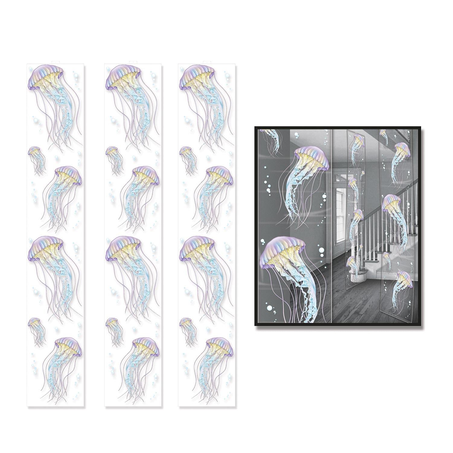 Beistle Jellyfish Party Panels (3/Pkg)