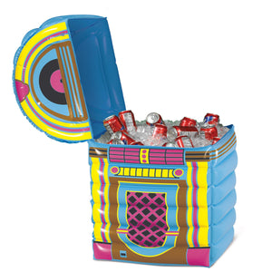 Inflatable Jukebox Cooler, party supplies, decorations, The Beistle Company, 50's/Rock & Roll, Bulk, Other Party Themes, Retro Themed Party Supplies