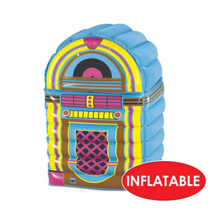 Inflatable Jukebox Cooler, party supplies, decorations, The Beistle Company, 50's/Rock & Roll, Bulk, Other Party Themes, Retro Themed Party Supplies