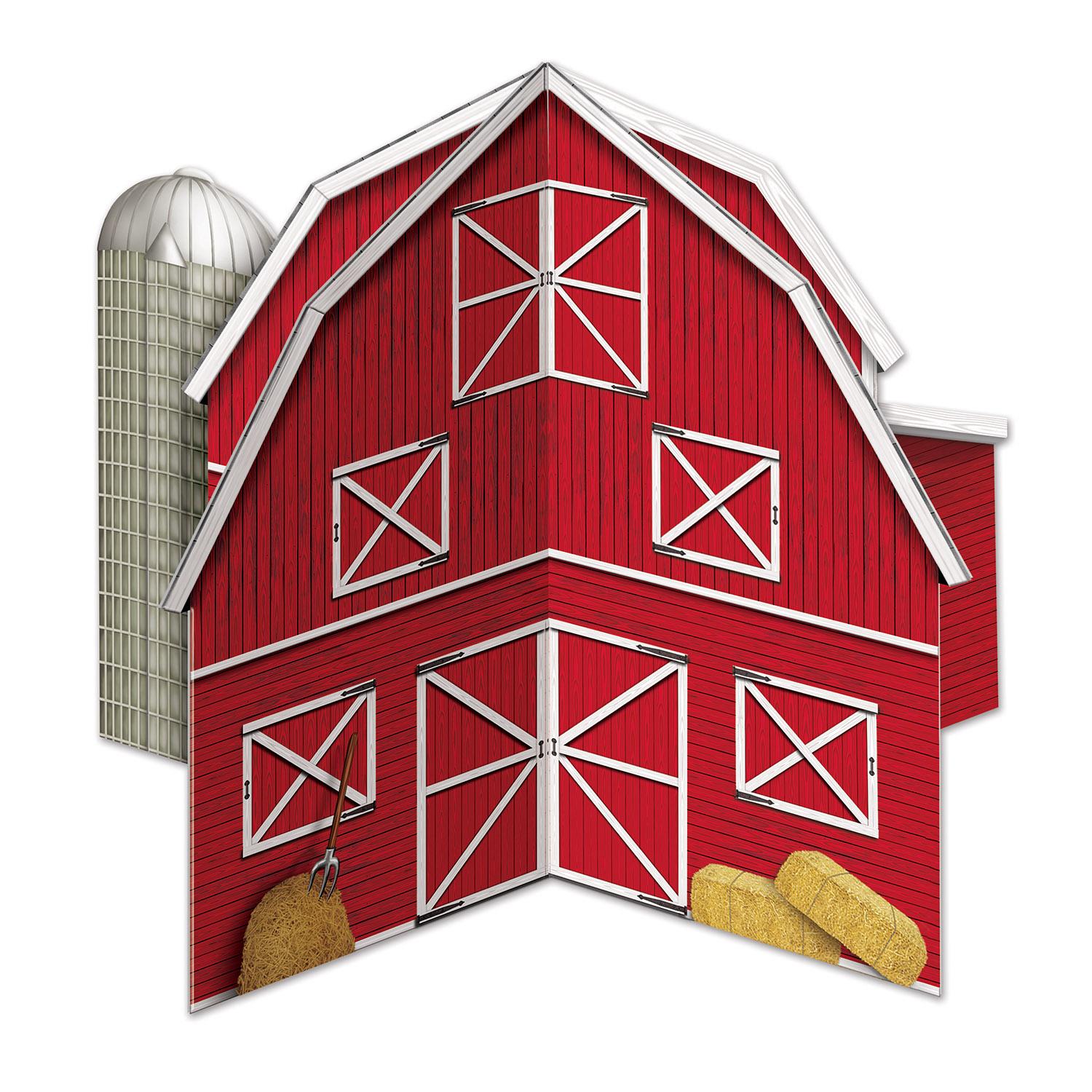 Beistle 3-D Barn Party Centerpiece