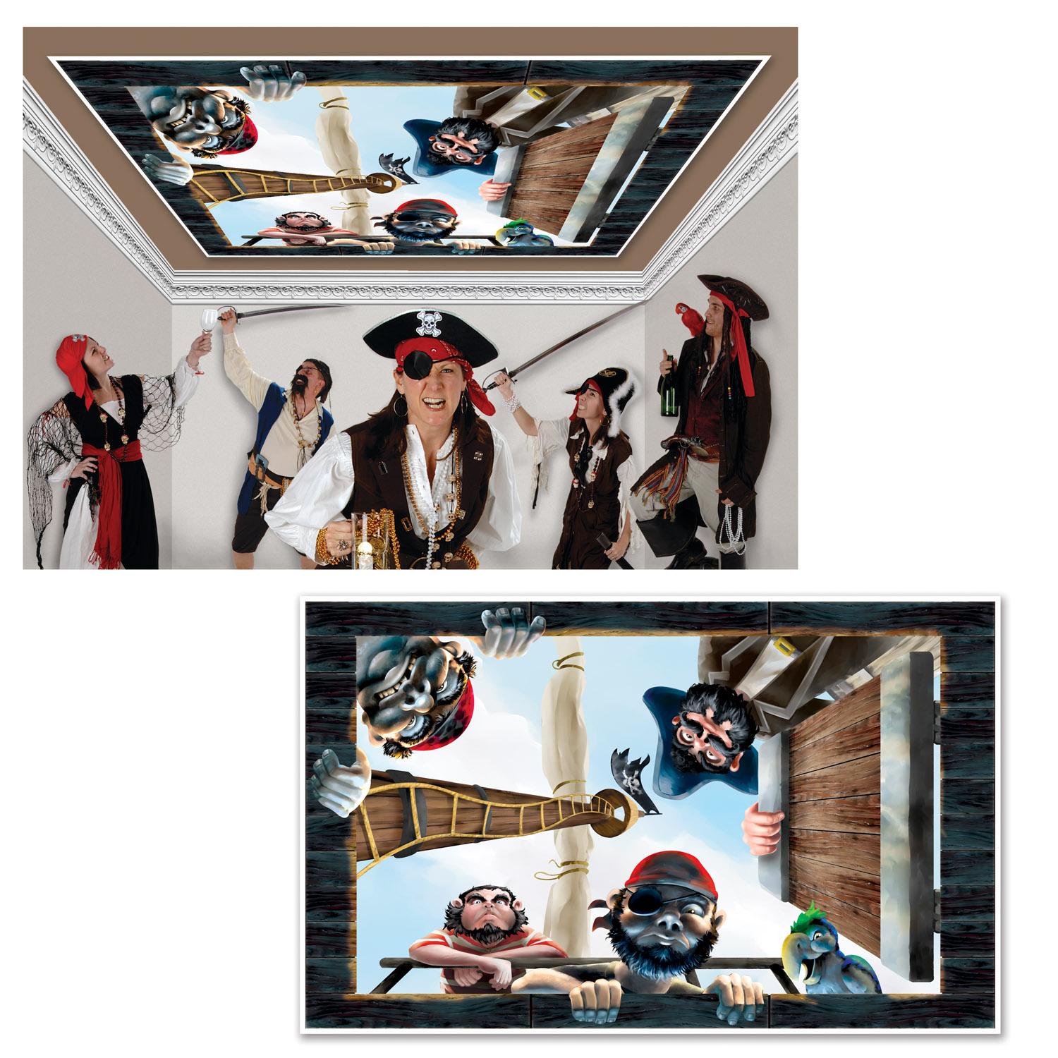 Beistle Pirate Party Insta-View Decoration