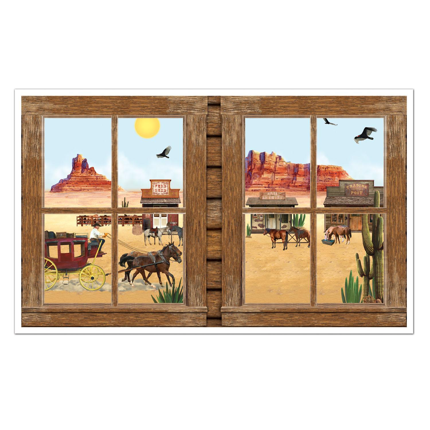 Beistle Western Party Insta-View Decoration