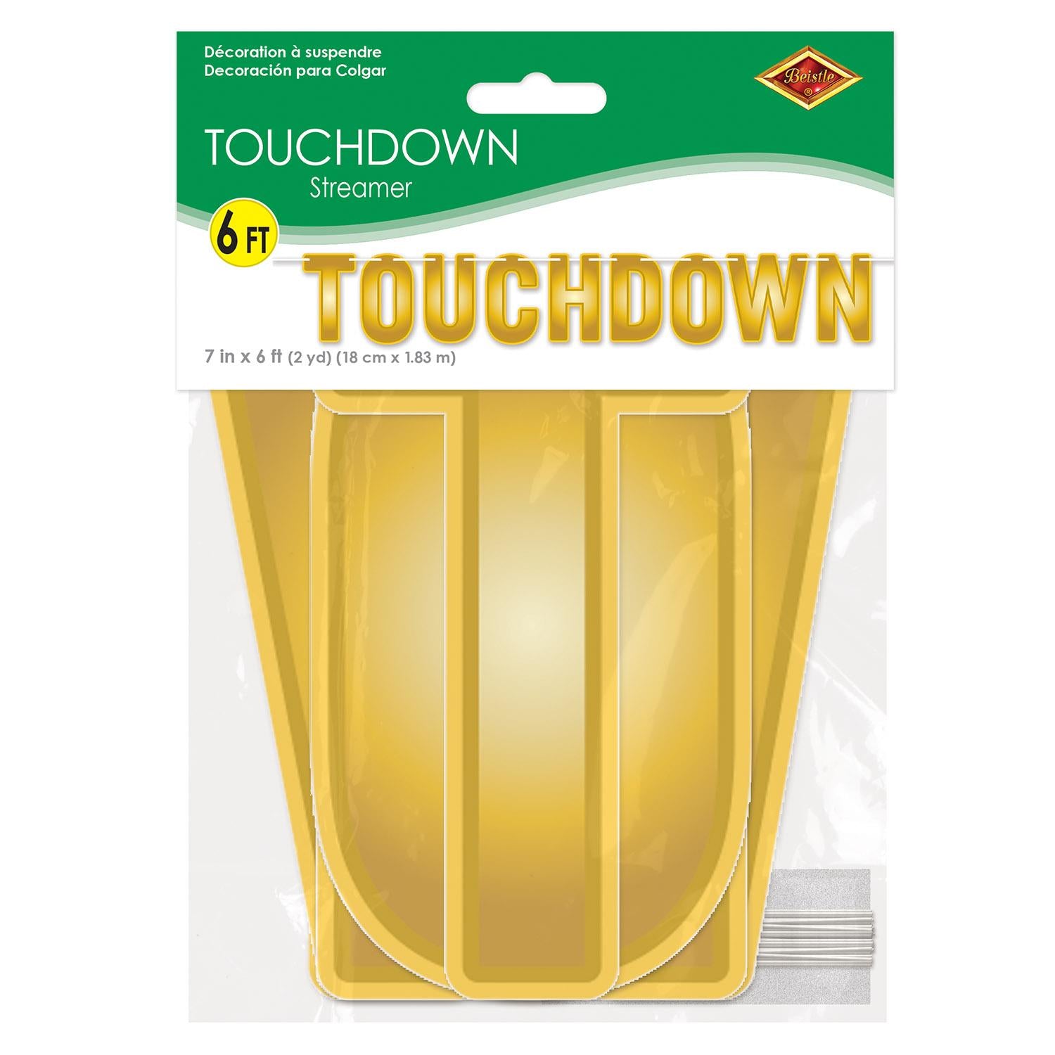 Beistle Touchdown Party Streamer