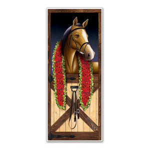 Beistle Horse Racing Party Door Cover