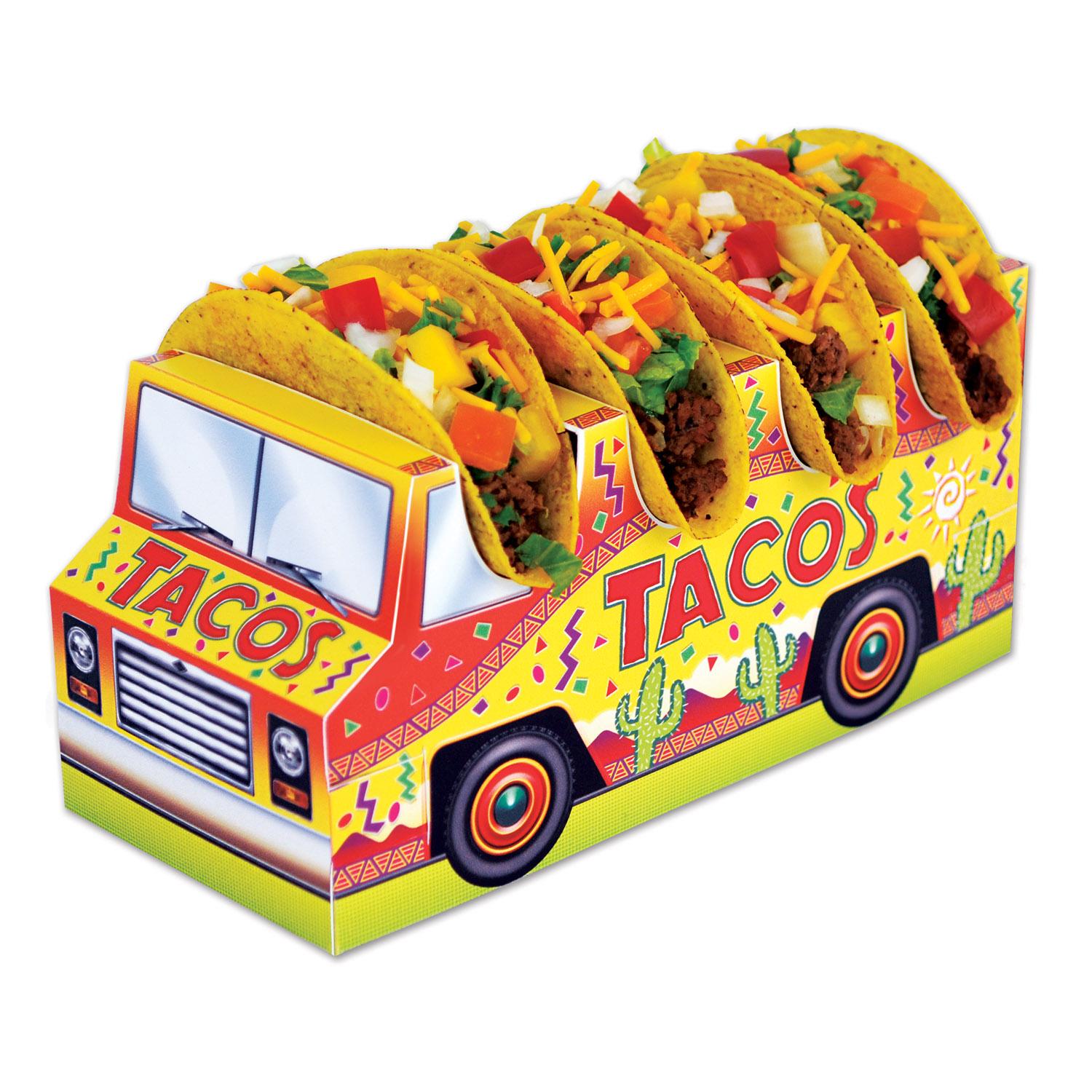 Beistle Fiesta 3-D Taco Truck Centerpiece