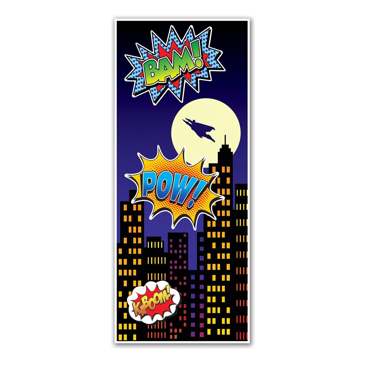 Beistle Hero Party Door Cover