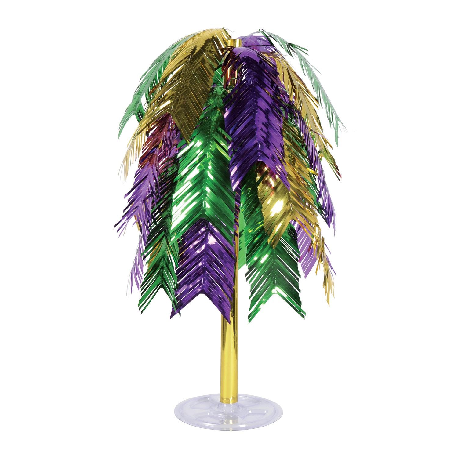 Beistle Mardi Gras Metallic Cascade Centerpiece