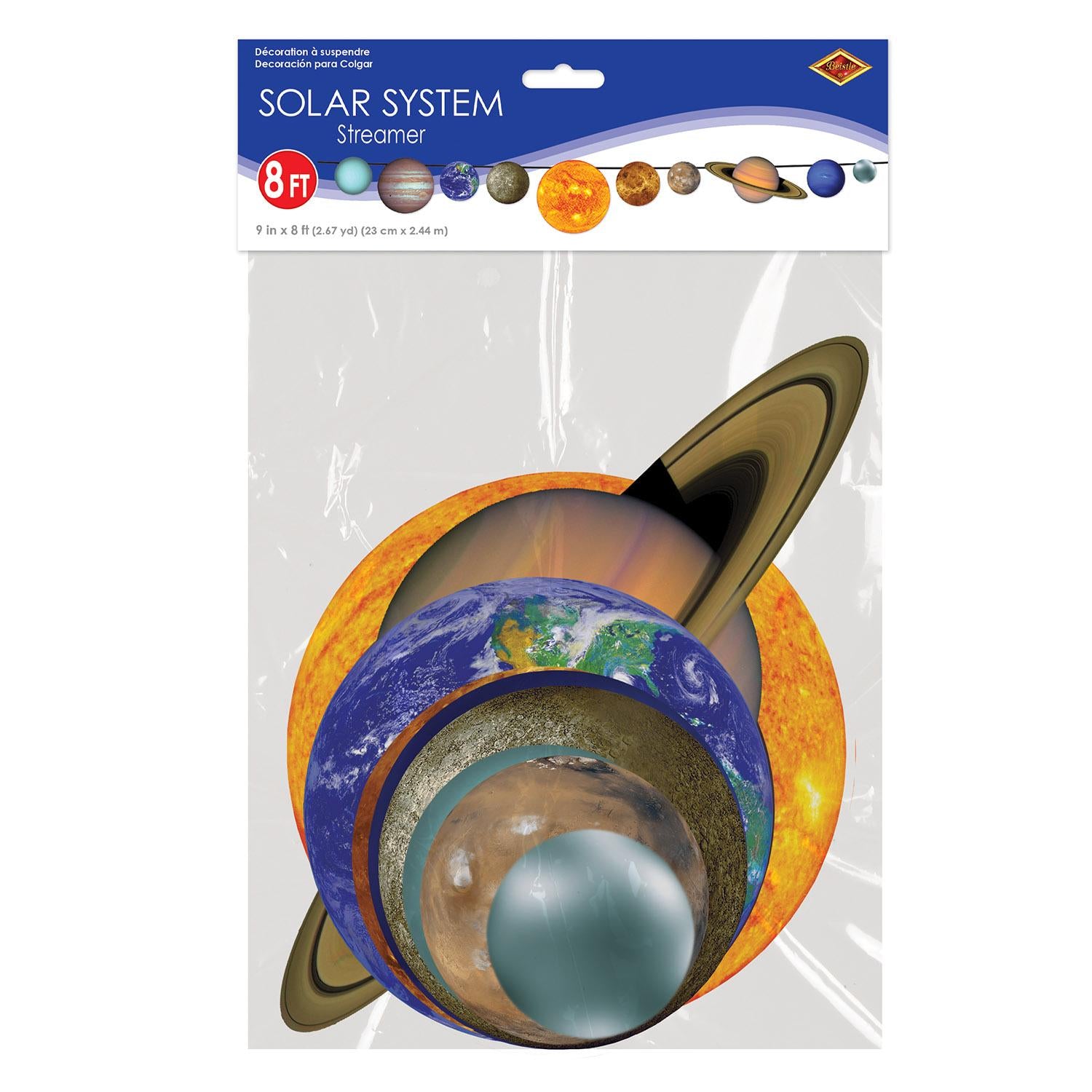 Beistle Solar System Party Streamer