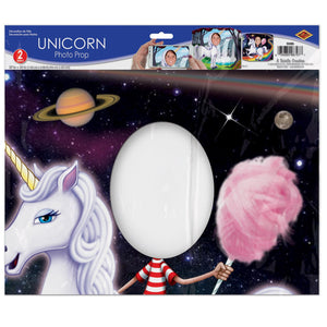 Bulk Unicorn Photo Prop (Case of 6) by Beistle