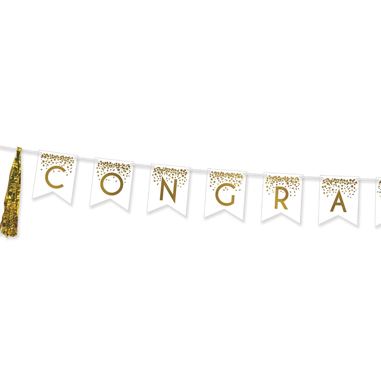 Beistle Congratulations Party Tassel Streamer