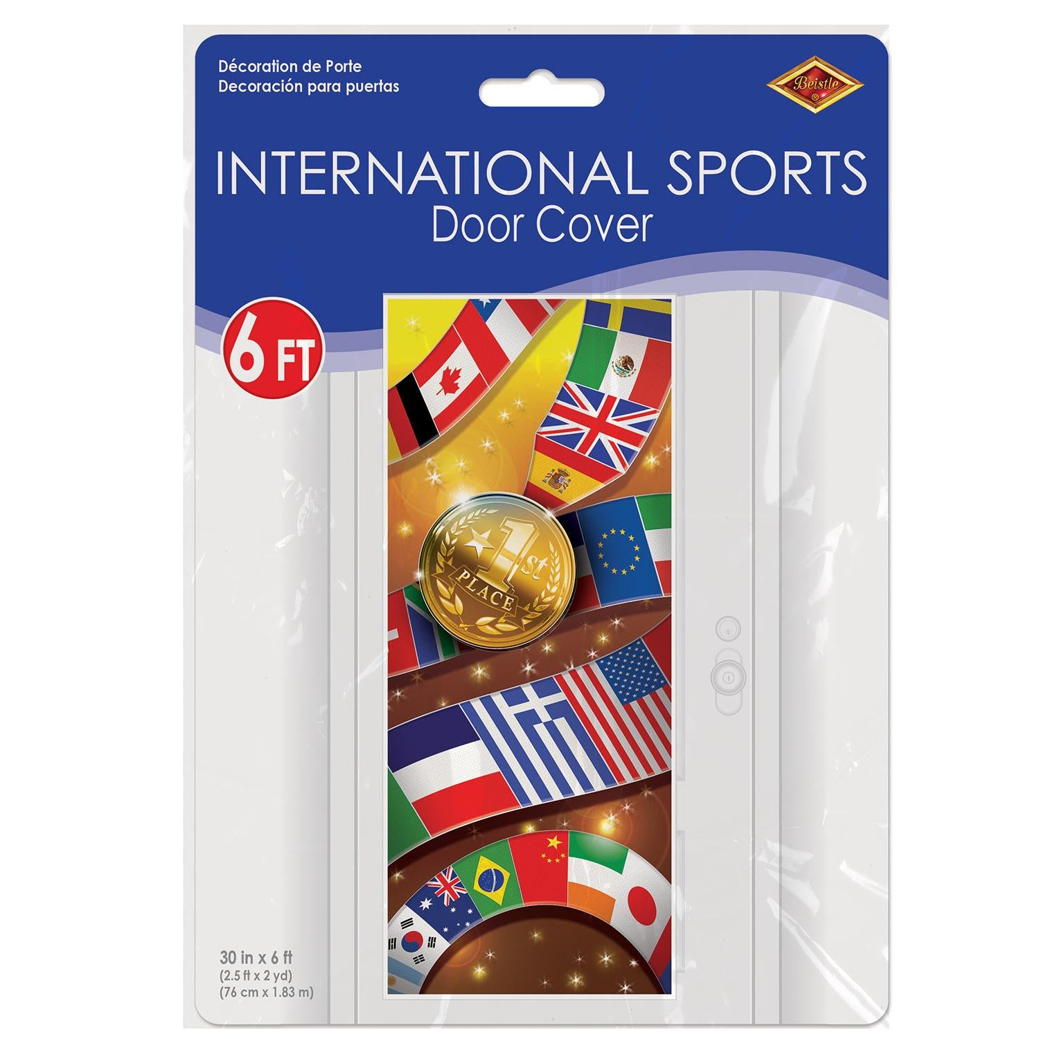 Beistle International Sports Party Door Cover