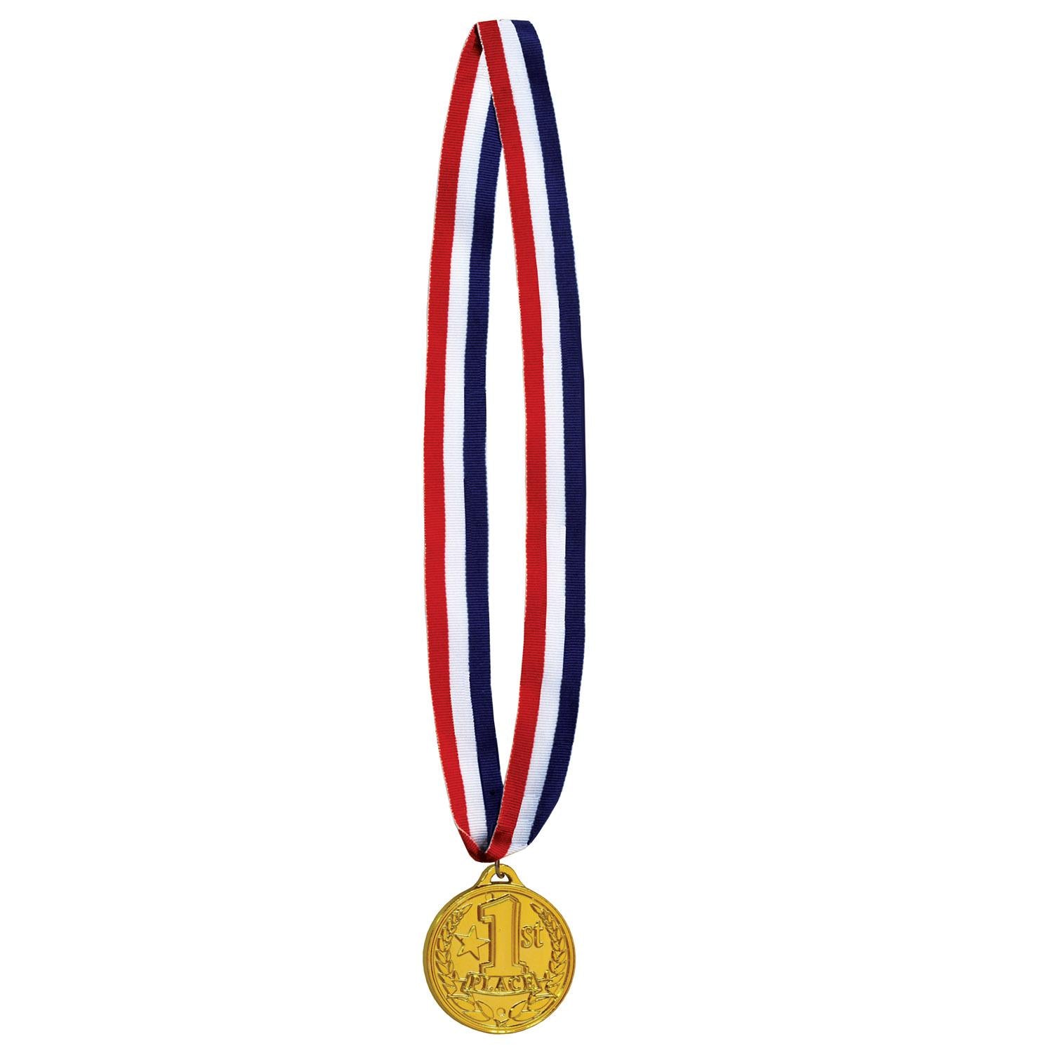 Beistle 1st Place Medal with Ribbon