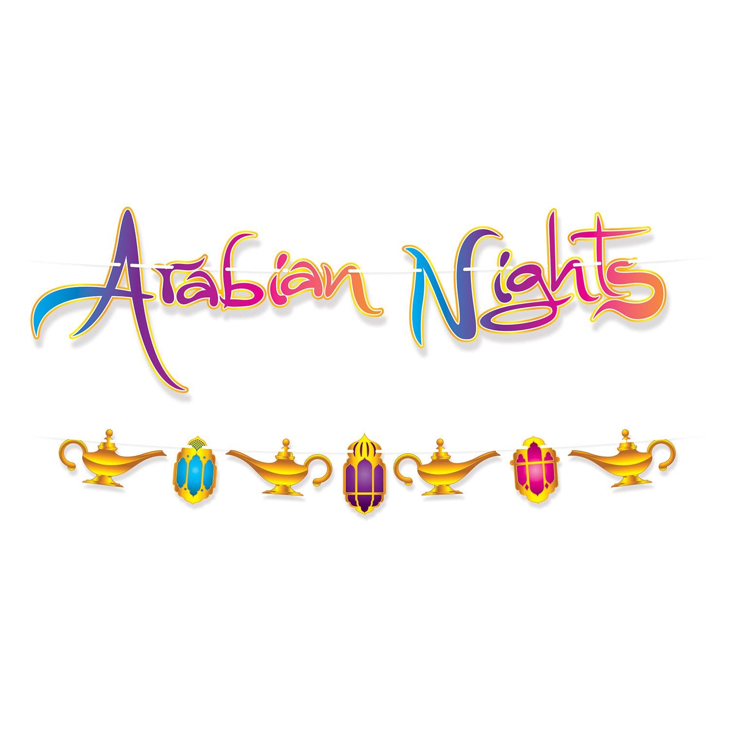 Beistle Arabian Nights Party Streamer Set