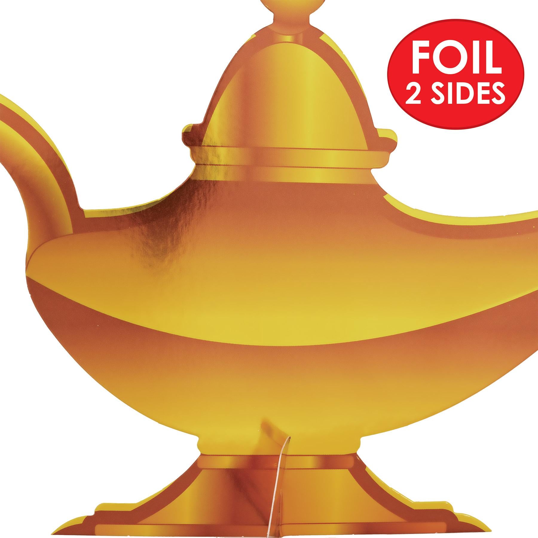 Beistle 3-D Foil Lamp Party Centerpieces (4/Pkg)