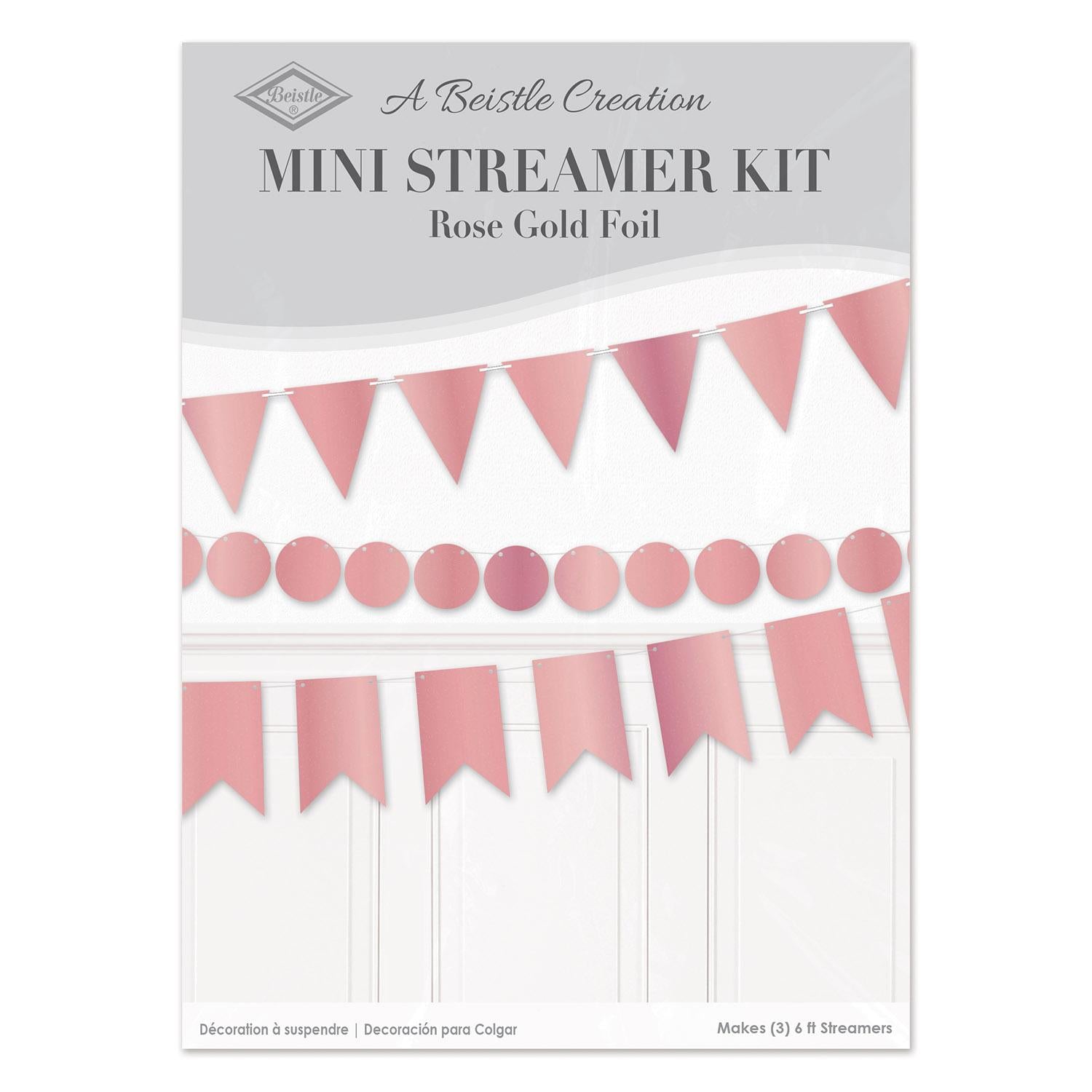 Beistle Foil Mini Party Streamer Kit