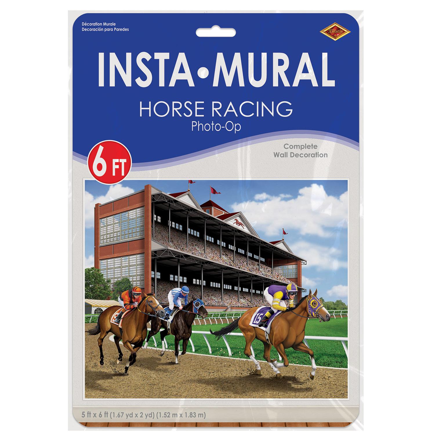 Beistle Horse Racing Party Insta-Mural Photo Op