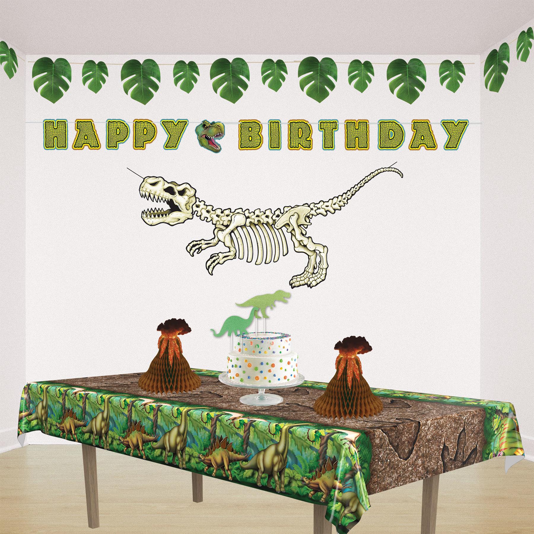 Beistle Dinosaur Party Tablecover