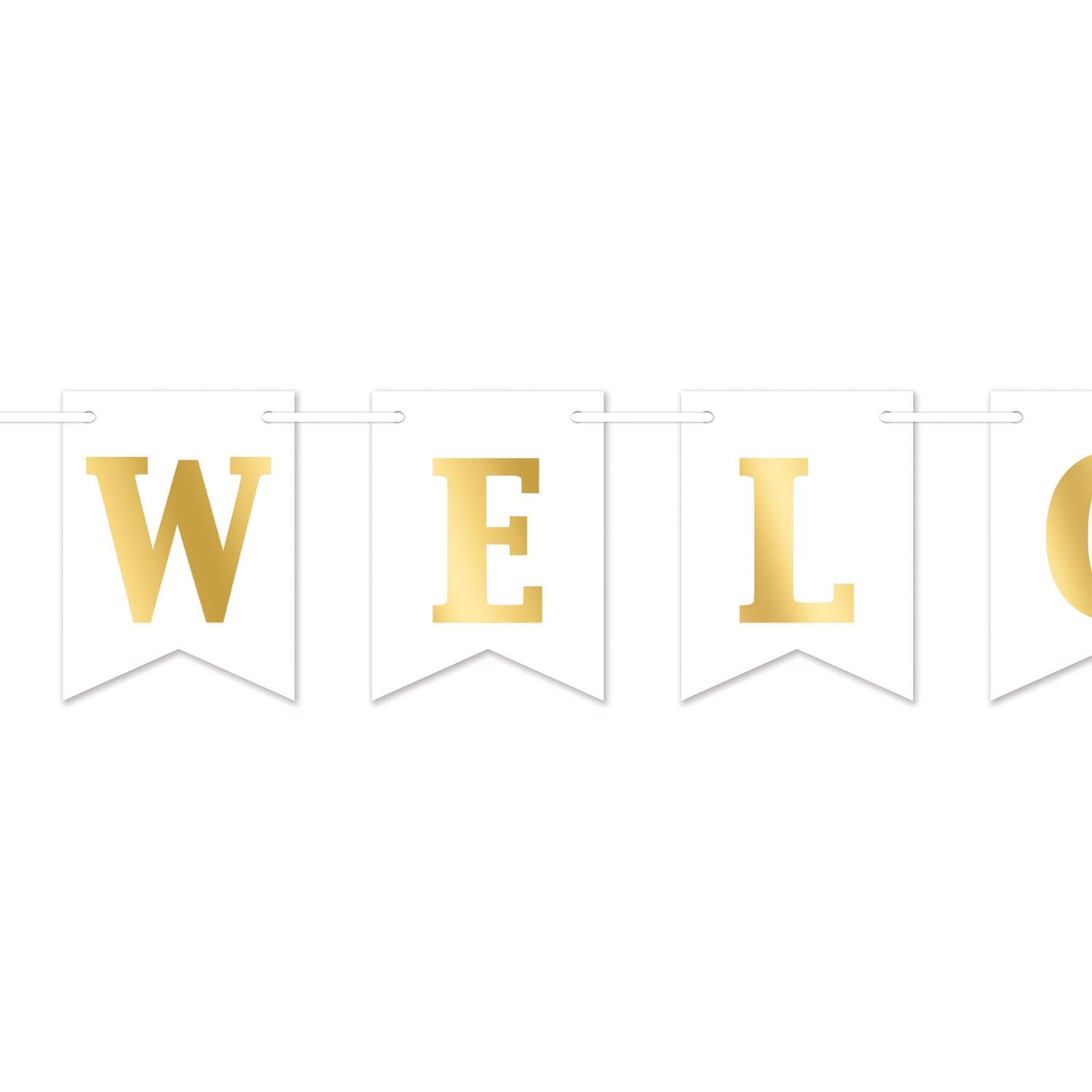 Beistle Foil Welcome Party Streamer