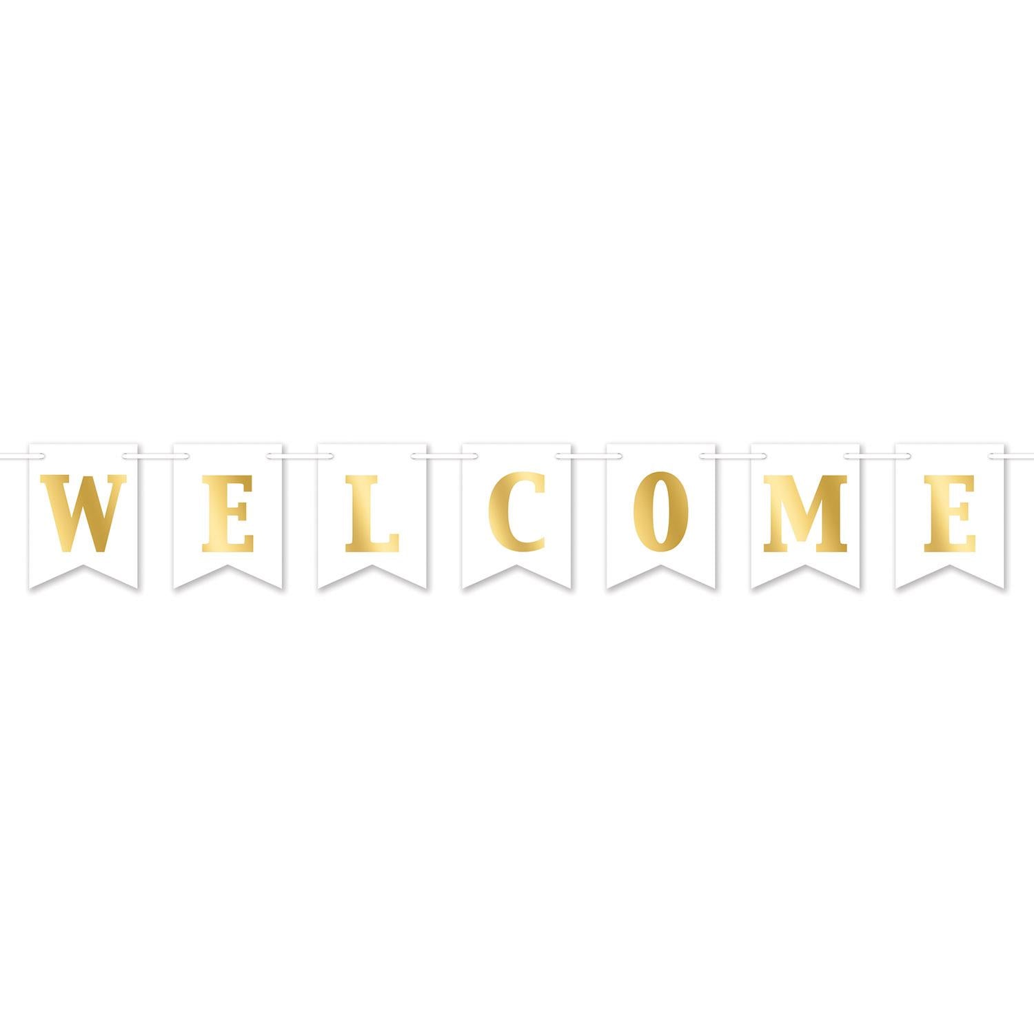 Beistle Foil Welcome Party Streamer