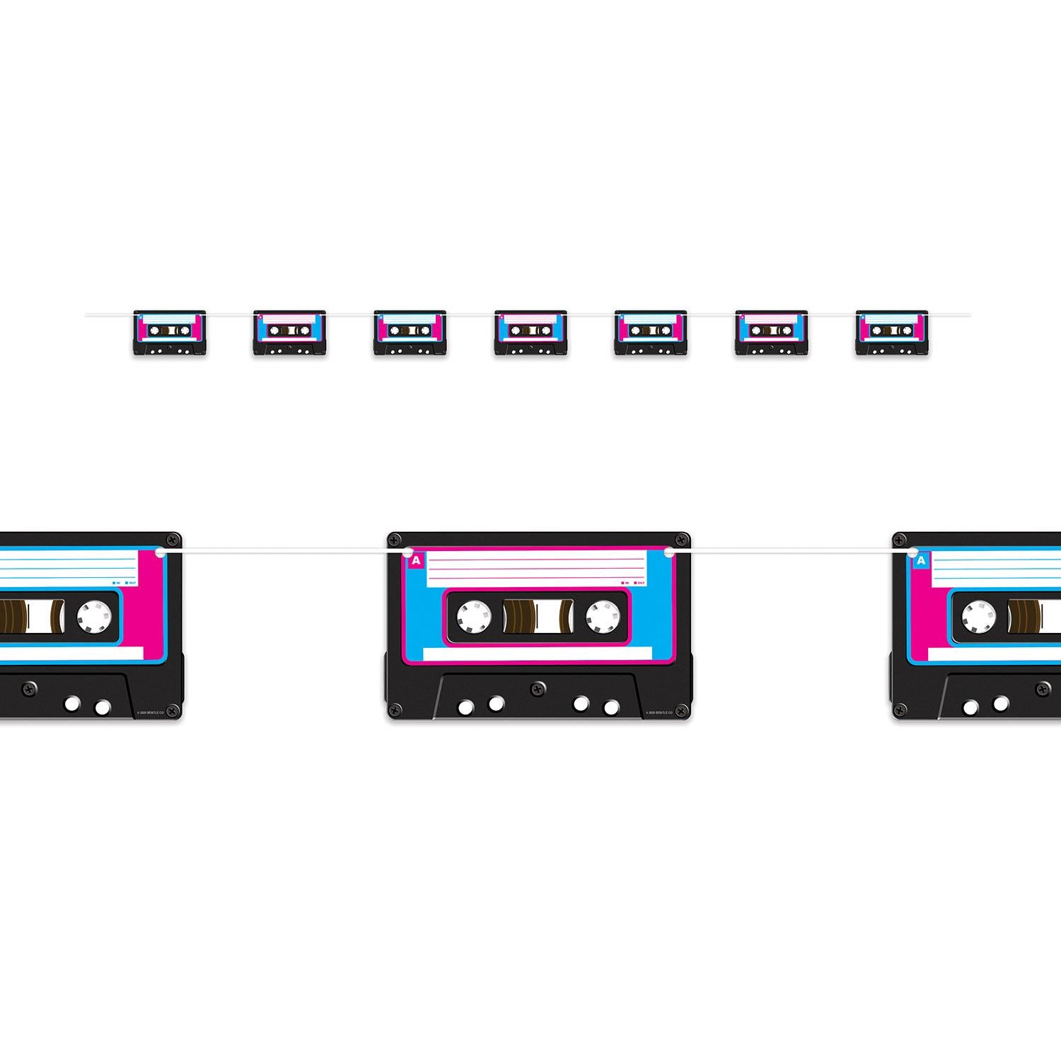 Beistle Cassette Tape Party Streamer