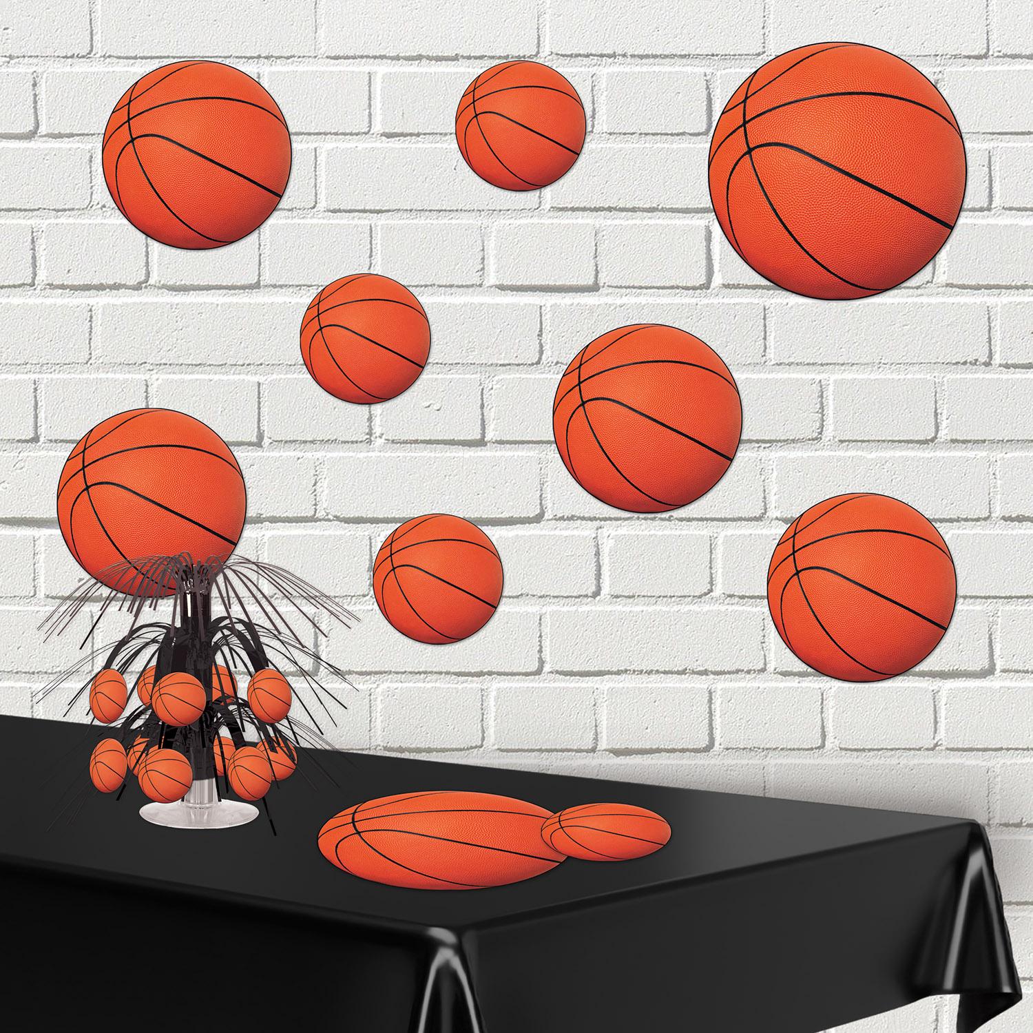 Beistle Basketball Party Cutouts