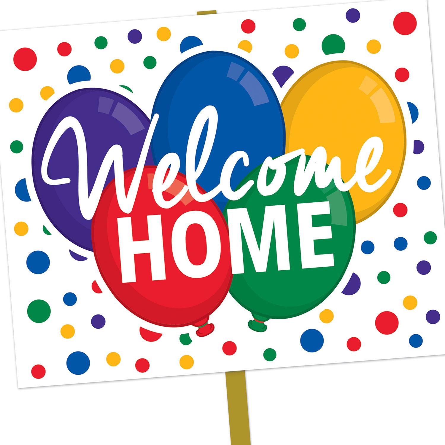 Beistle Welcome Home Party Yard Sign