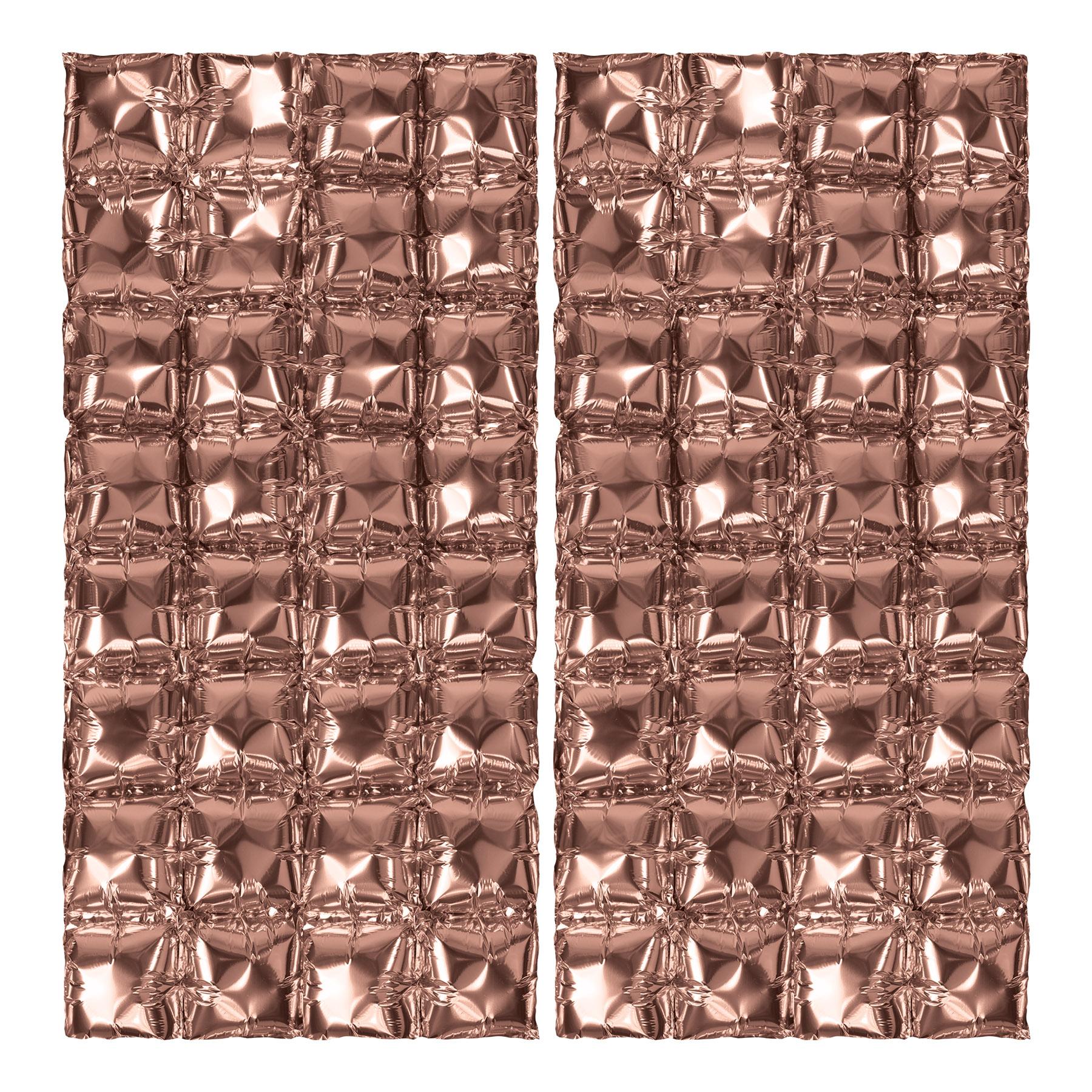 Beistle Rose Gold Foil Party Balloon Backdrops (12 Per Case)