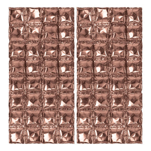 Beistle Rose Gold Foil Party Balloon Backdrops (12 Per Case)