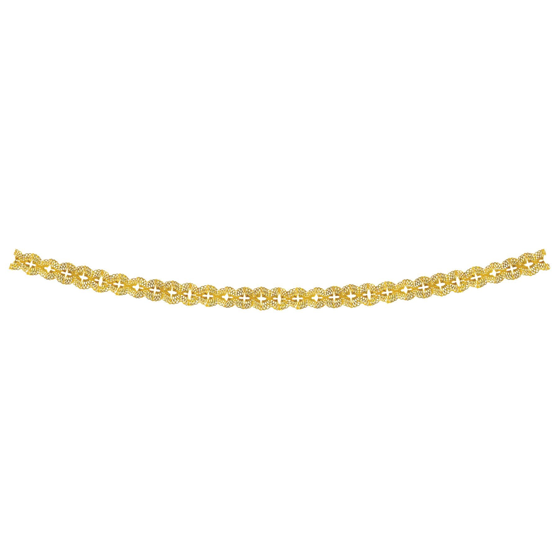 Beistle Metallic Party Garland - Gold