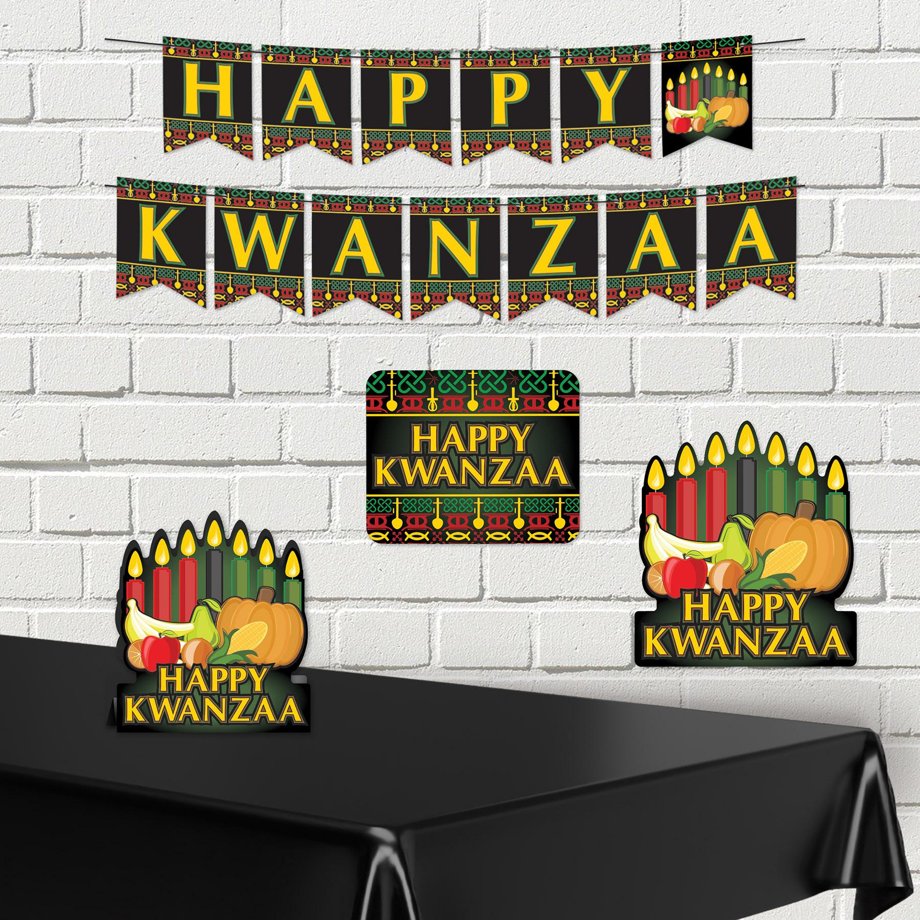 Beistle Happy Kwanzaa Signs (2/Pkg)