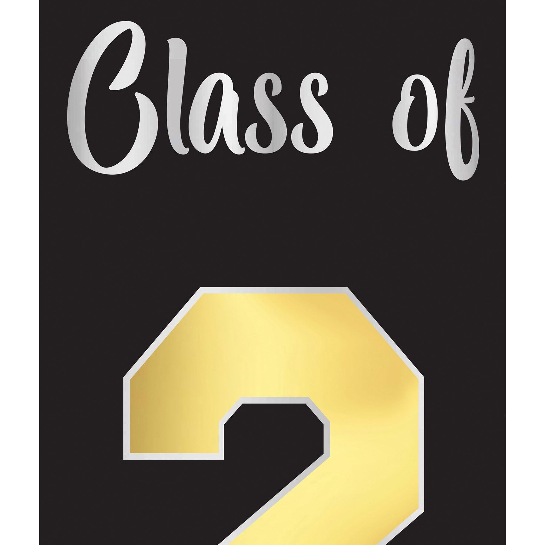 Jointed Foil Graduation Pull-Down Cutouts (2 per Package)