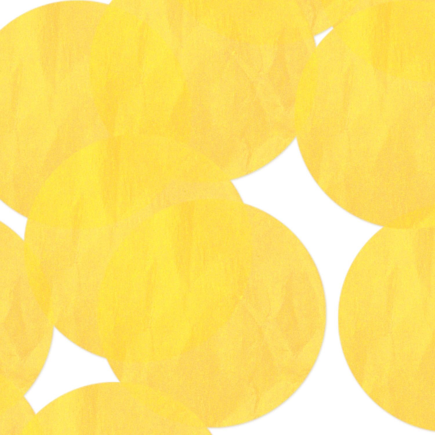 Beistle Bulk Tissue Party Confetti - Yellow (8.8 Oz/Pkg)