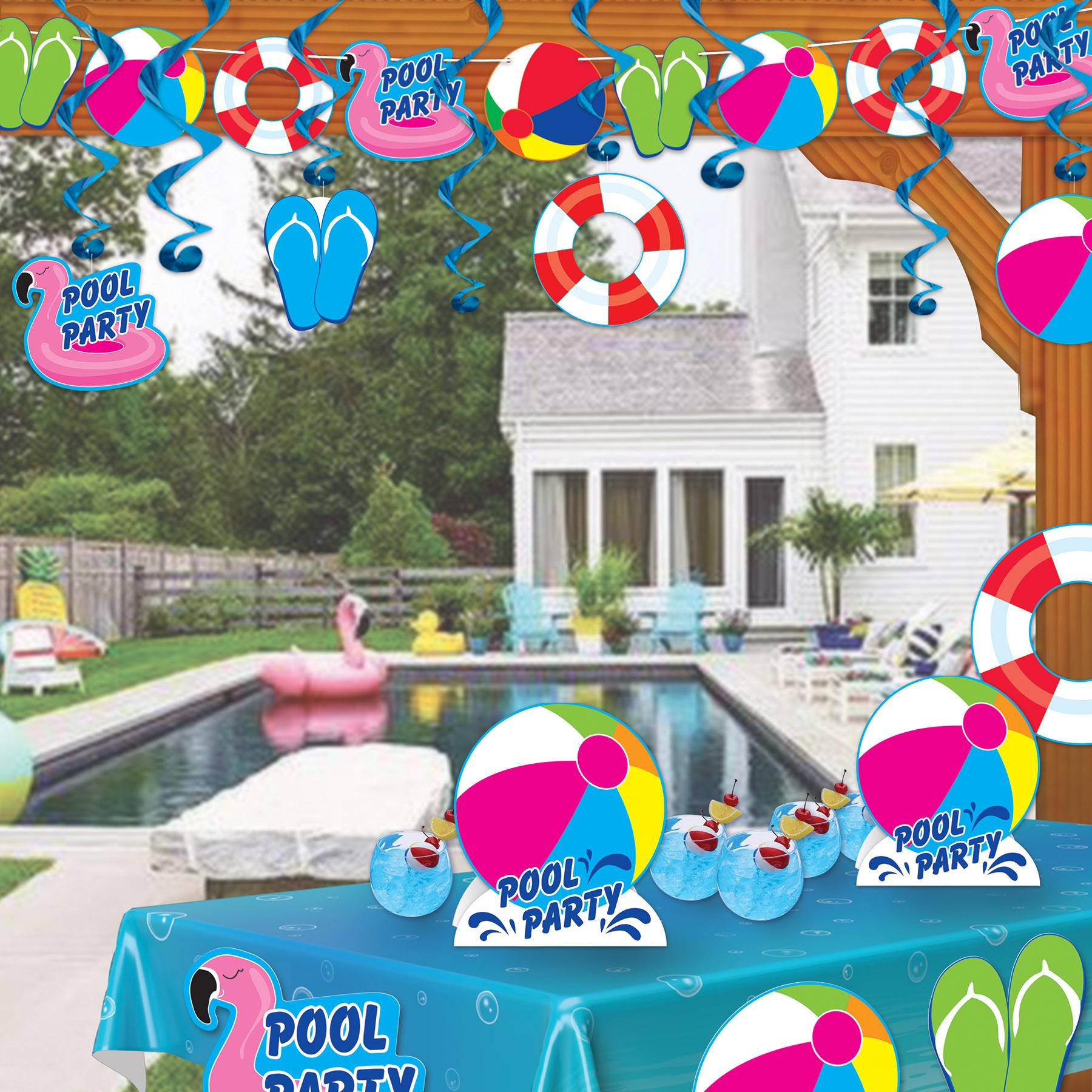 Beistle 3-D Pool Party Centerpiece