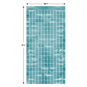 Bulk Light Blue Metallic Square Curtain (6 Pkgs Per Case) by Beistle