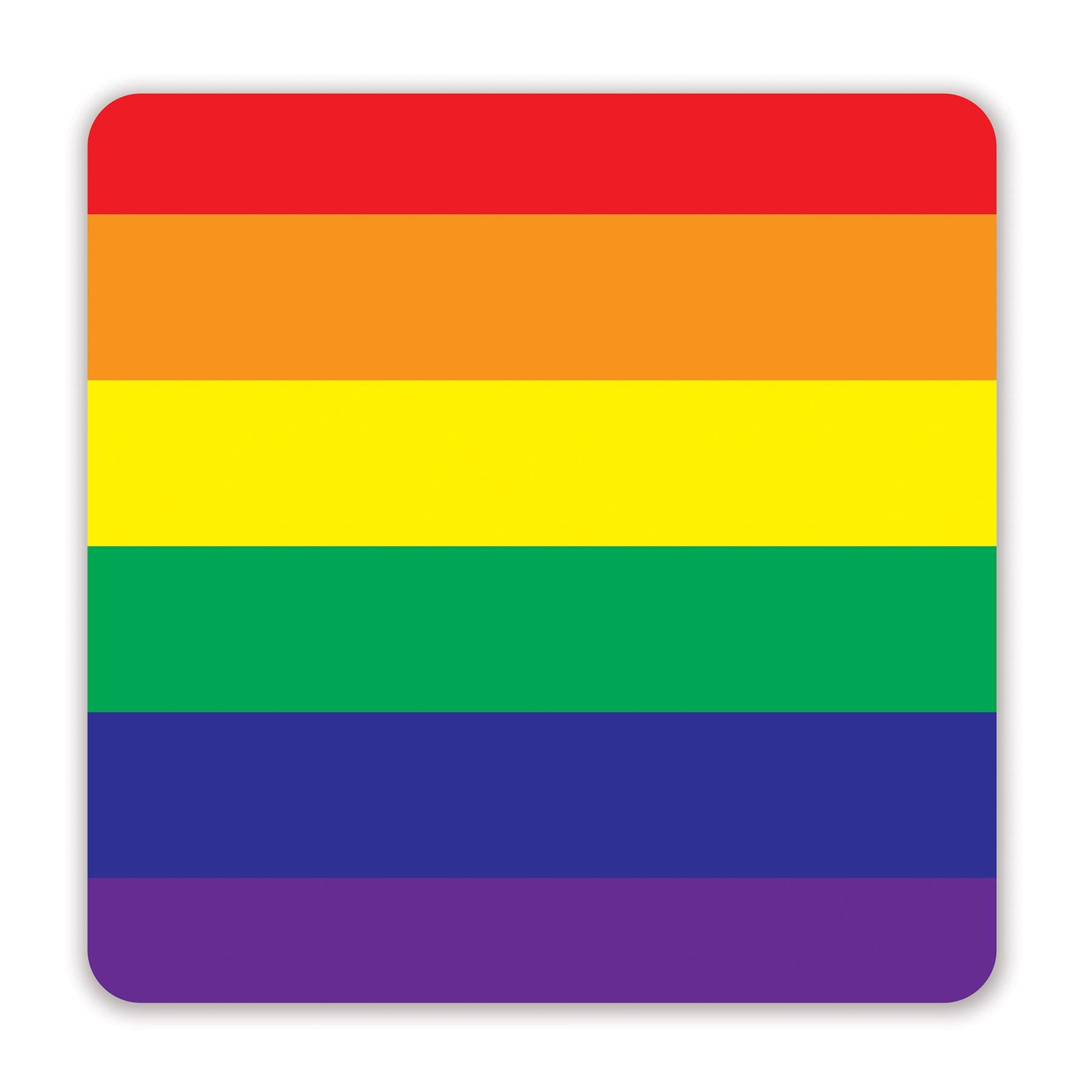 Beistle Rainbow Party Coasters (Case of 96)