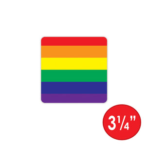 Bulk Rainbow Coasters (Case of 96) by Beistle