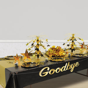 Bulk Foil Goodbye Streamer (12 Pkgs Per Case) by Beistle