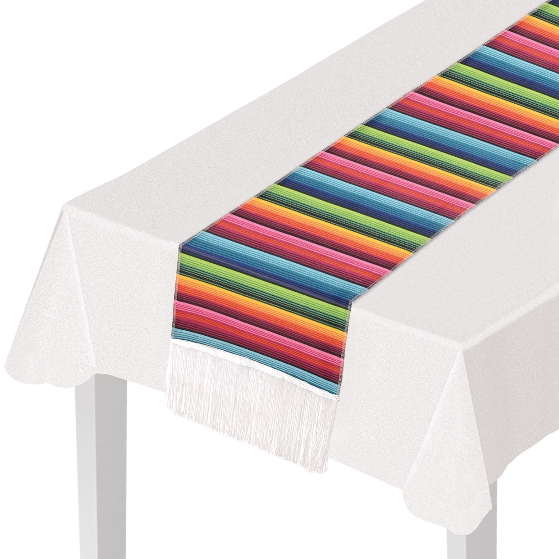 Beistle Fiesta Fabric Table Runner (12 Per Case)