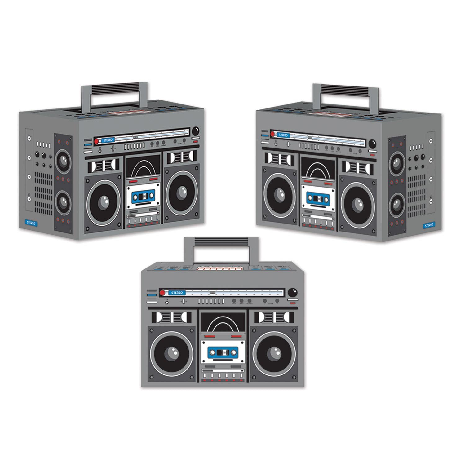 Beistle Boom Box Party Favor Boxes (3/Pkg)