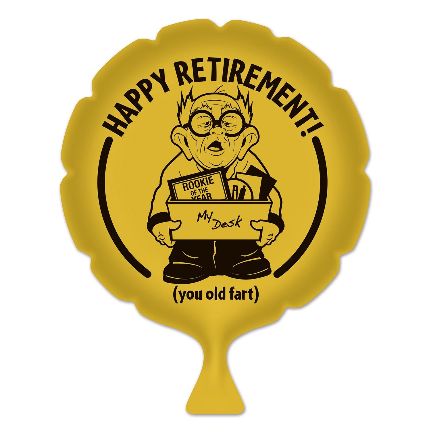 Beistle Happy Retirement! Party Whoopee Cushion