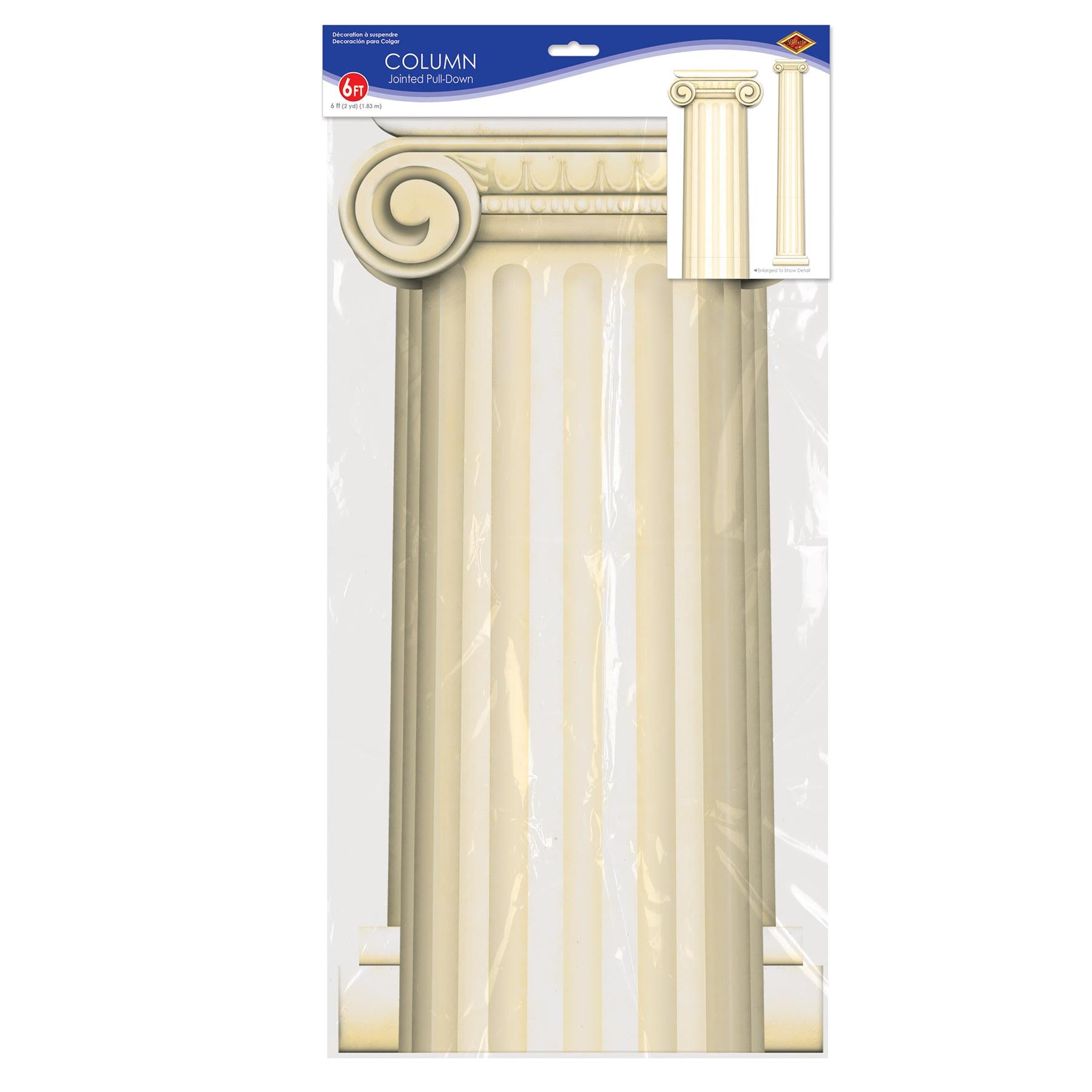 Beistle Jointed Column Pull-Down Party Cutout