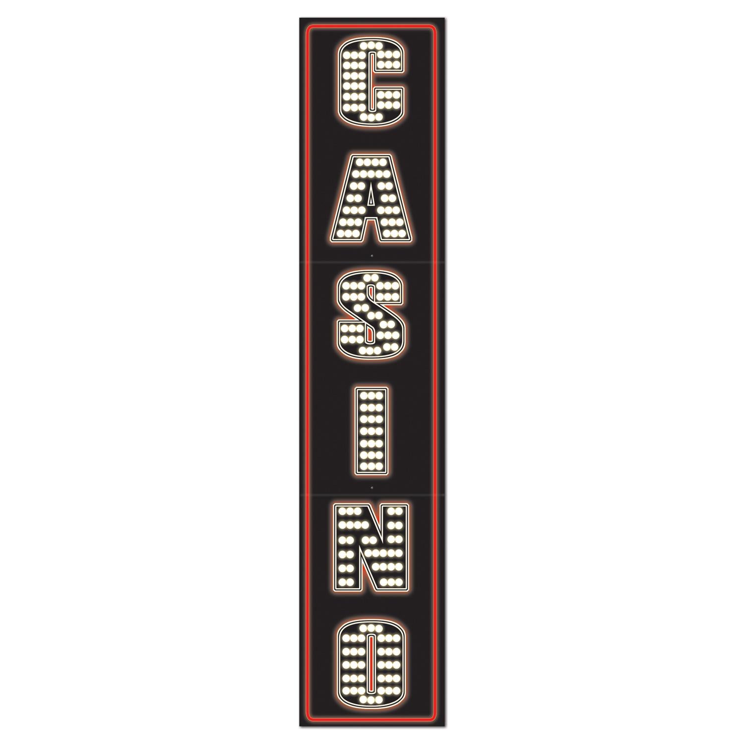 Beistle Jointed Casino Pull-Down Party Cutout