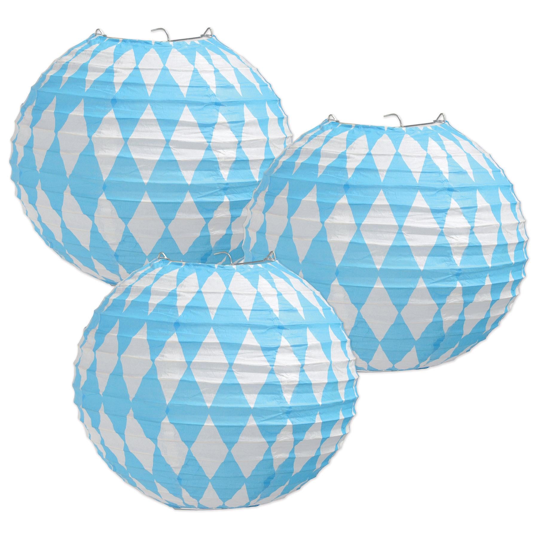 Beistle Oktoberfest Paper Lanterns (3/Pkg)